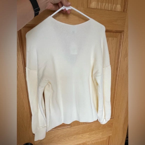 Cabi Easy Pullover in vintage white. New with tag. Size small. - Picture 3 of 7
